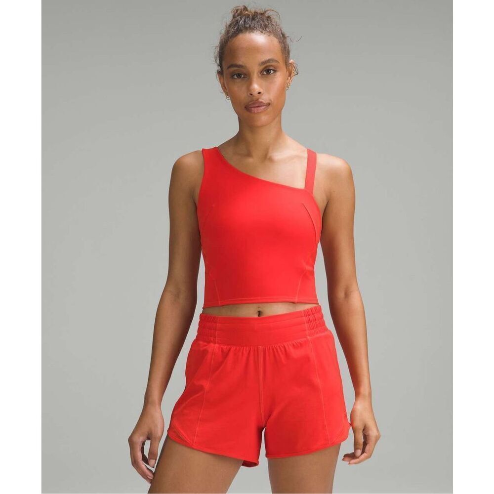 Lululemon Everlux Asymmetrical Tennis Tank Top sz 0
